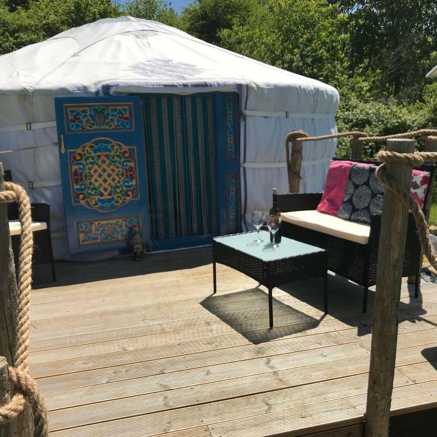 Hotel French Fields Luxury Glamping Le-Vieux-Cerier Exterior foto